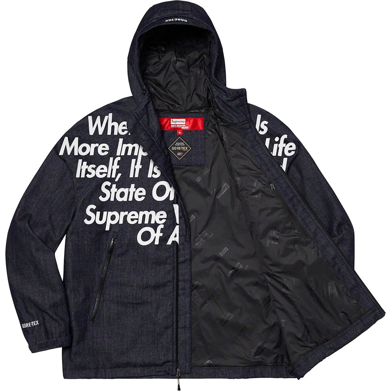 Supreme®/JUNYA WATANABE COMME des GARÇONS MAN GORE-TEX Denim Parka view 3